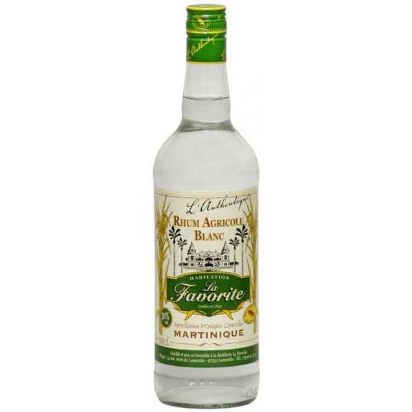 RHUM AGRICOLE BLANC 50% VOL. 1 L