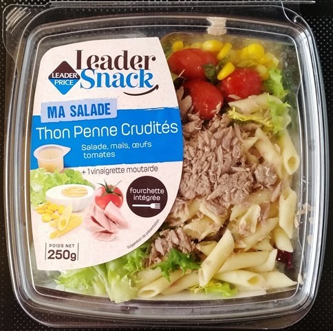 SALADE DE THON-PENNE CRUDITÉS 250g