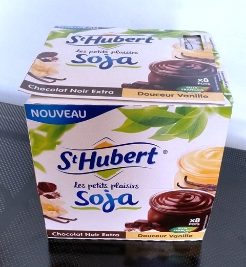 SOJA CHOCOLAT NOIR & VANILLE (X8) 720g