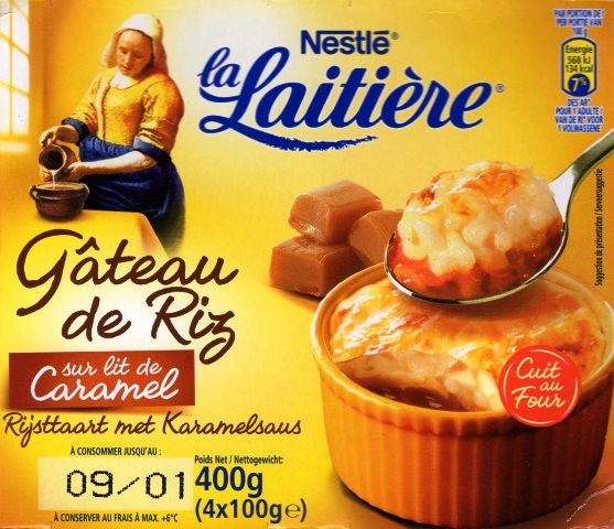 SUR LIT DE CARAMEL (X4) 400g