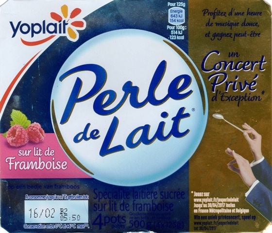 SUR LIT DE FRAMBOISE (X4) 500g