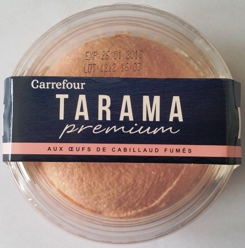 TAMARA AUX ŒUFS DE CABILLAUD FUMÉS 180g