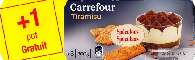TIRAMISU SPÉCULOOS (x3) 300g