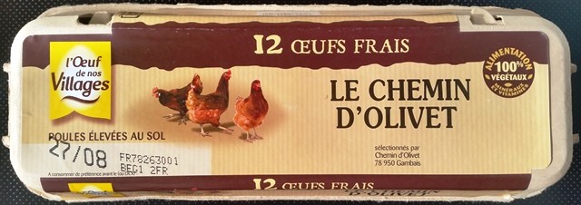 ŒUFS MOYEN FRAIS (X12)