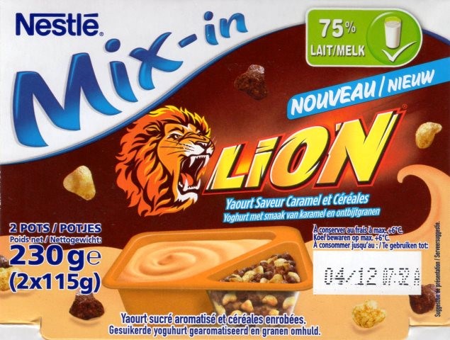 YAOURT SAVEUR CARAMEL ET CÉRÉALES (X2) 230g