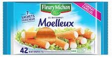 42 BÂTONNETS MOELLEUX 672g