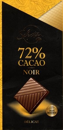 72% CACAO NOIR 80g