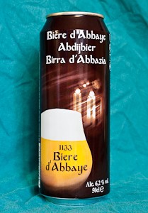 BIÈRE BLONDE 6,2% 50cl - L'ABBAYE