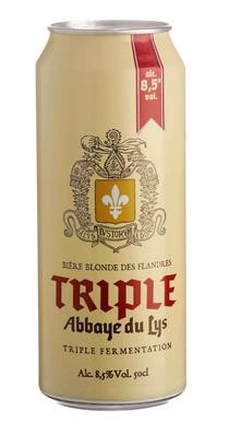 BIÈRE BLONDE 8,5% 50cl - ABBAYE DU LYS