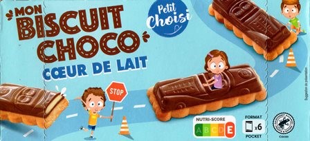 MON BISCUIT CHOCO (X6) 125g