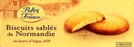 BISCUITS SABLÉS DE NORMANDIE AU BEURRE D’ISIGNY (x12) 175g