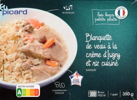 BLANQUETTE DE VEAU 350g