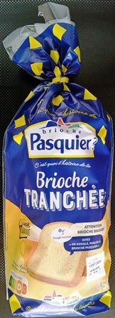 BRIOCHE TRANCHÉE (x14) 450g