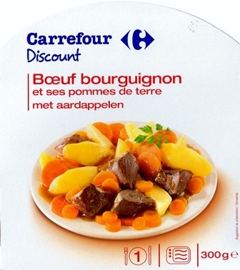 BŒUF BOURGUIGNON ET SES POMMES DE TERRE 300g