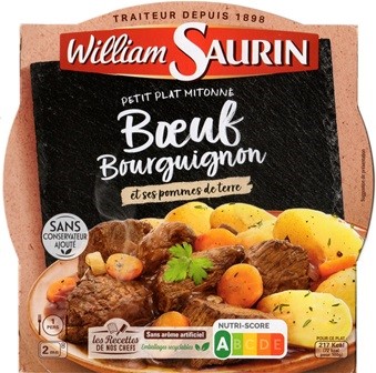 BŒUF BOURGUIGNON ET SES POMMES DE TERRE 300g