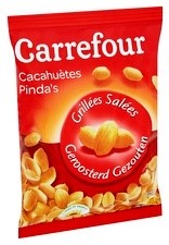 CACAHUÈTES GRILLÉES SALÉES 500g