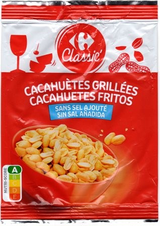 CACAHUÈTES GRILLÉES 200g