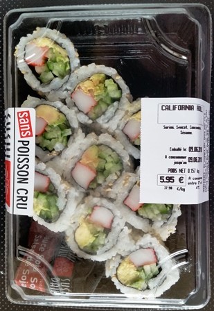 CALIFORNIA ROLL 157g