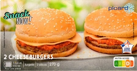 CHEESEBURGERS (X2) 270g