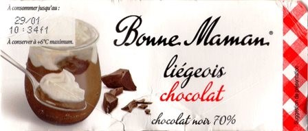 CHOCOLAT NOIR (X2) 210g