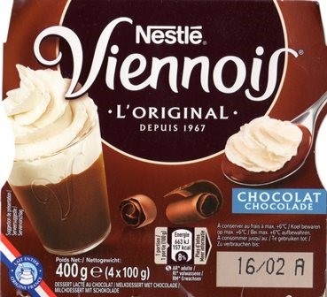 CHOCOLAT (X4) 400g