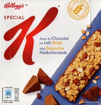 CHOCOLAT AU LAIT BELGE (X6) 120g