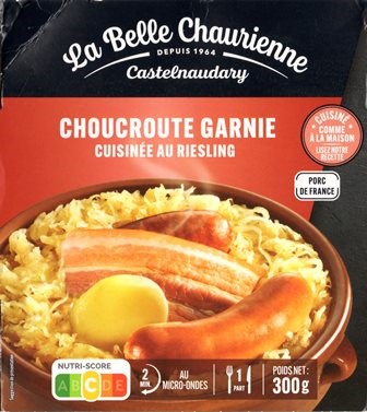 CHOUCROUTE GARNIE CUISINÉE AU RIESLING 300g