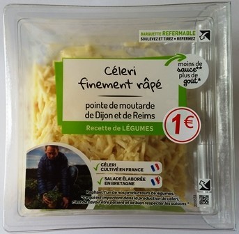 CÉLERI FINEMENT RÂPÉ 200g