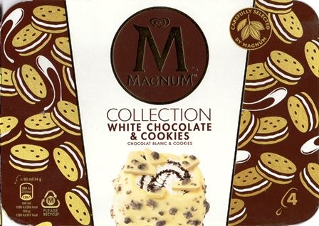 COLLECTION WHITE CHOCOLAT & COOKIES (x4) 360ml