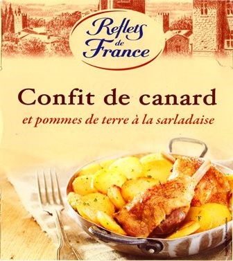 CONFIT DE CANARD ET POMMES DE TERRE À LA SARLADAISE 300g
