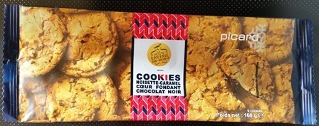 COOKIES NOISETTE-CARAMEL (X6) 160g
