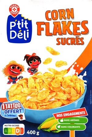 CORN FLAKES SUCRÉS 400g