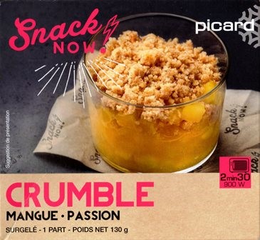 CRUMBLE MANGUE PASSION 130g