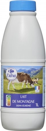 DEMI-ÉCRÉMÉ 1L