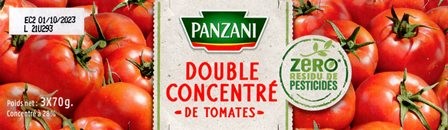 DOUBLE CONCENTRE DE TOMATES (X3) 210g