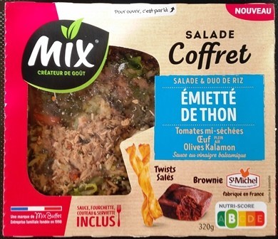 DUO DE RIZ ÉMIETTÉ DE THON 320g