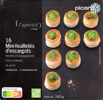 ESCARGOTS (X16) 160g