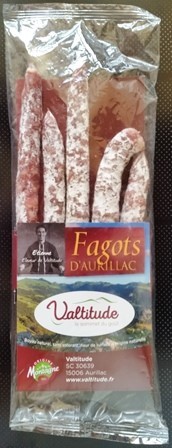 FAGOTS D'AURILLAC (X5) 202g