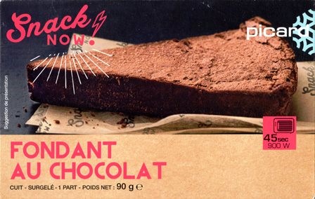 FONDANT AU CHOCOLAT 90g