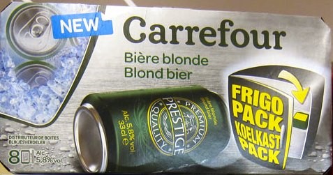 FRIGO PACK - 8 BIÈRES BLONDE - PRESTIGE