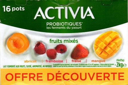 FRUITS MIXÉS ABRICOT – FRAMBOISE – FRAISE – MANGUE (x16) 2kg