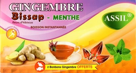 GINGEMBRE BISSAP - MENTHE (X12) 84g