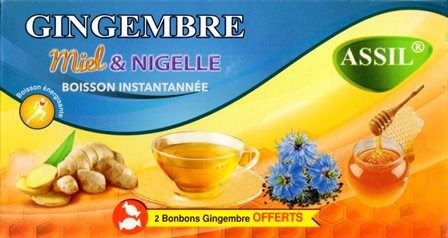 GINGEMBRE MIEL & NIGELLE (X12) 84g