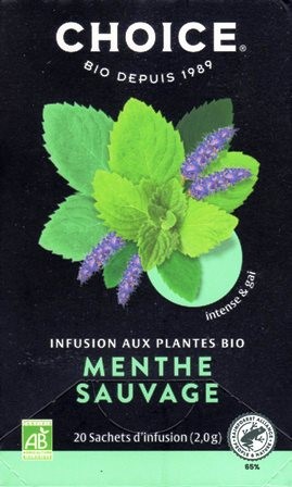 INFUSION MENTHE SAUVAGE (X20) 40g