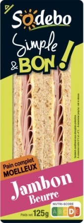 SANDWICH JAMBON BEURRE 125g