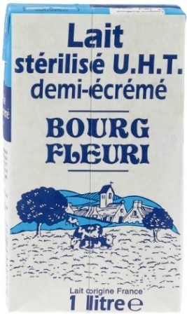 LAIT DEMI-ÉCRÉMÉ 1L