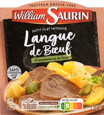 LANGUE DE BŒUF ET SES POMMES DE TERRE 285g
