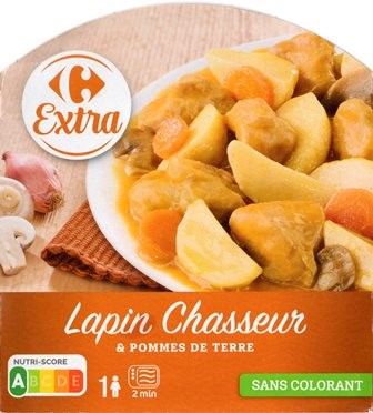 LAPIN CHASSEUR & POMMES DE TERRE 300g