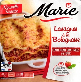 LASAGNES À LA BOLOGNAISE