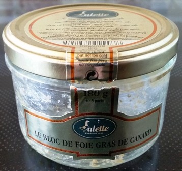 LE BLOC DE FOIE GRAS DE CANARD 180g